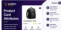 Product Card Attributes for Odoo 19