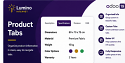 Lumino Product Tabs for Odoo 19